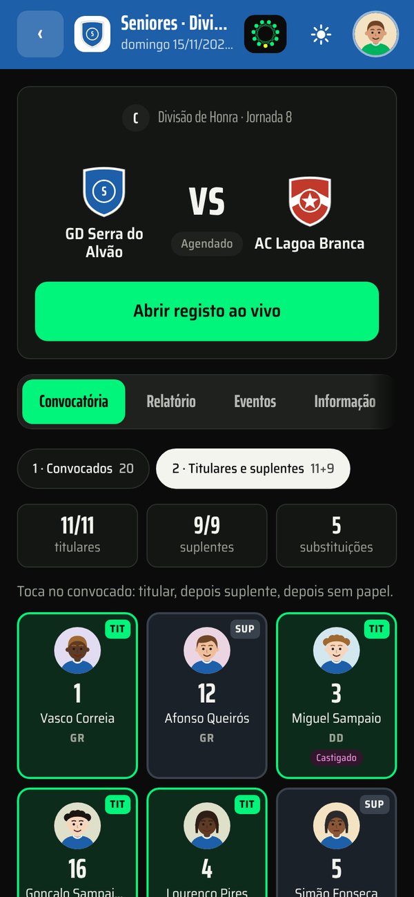 Convocatória no Onzely